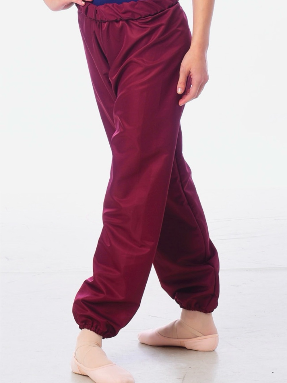 Gaynor Minden Burgundy Dance Warm Up Pants